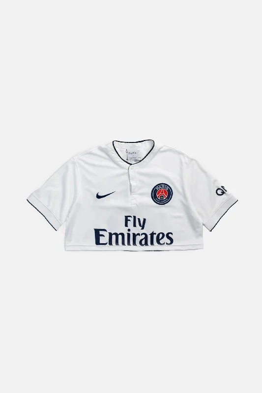 Overstock Rework Crop Paris Soccer Jersey - M