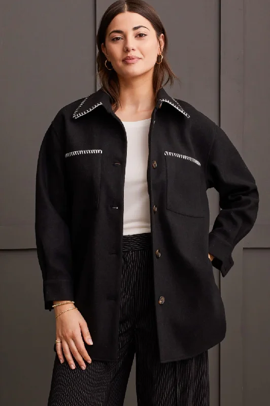 Act Fast Tribal Button Up Coat Women’s 1864O-3995-0002