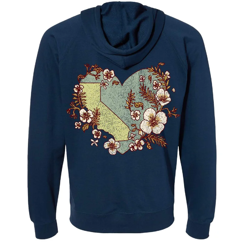 Low Prices Heart State Raglan Zip Up Hoodie