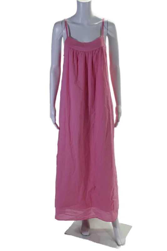 Epic Deals Xirena Womens Rose Cotton Square Neck Sleeveless Cami Poplin Dress