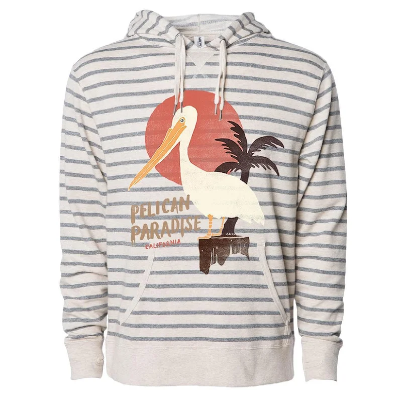 Customer Appreciation Sale Pelican Paradise Stripes Hoodie