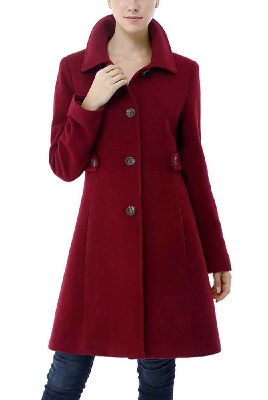 The Best Prices Kimi + Kai Women's "Heather" Wool Walking Coat