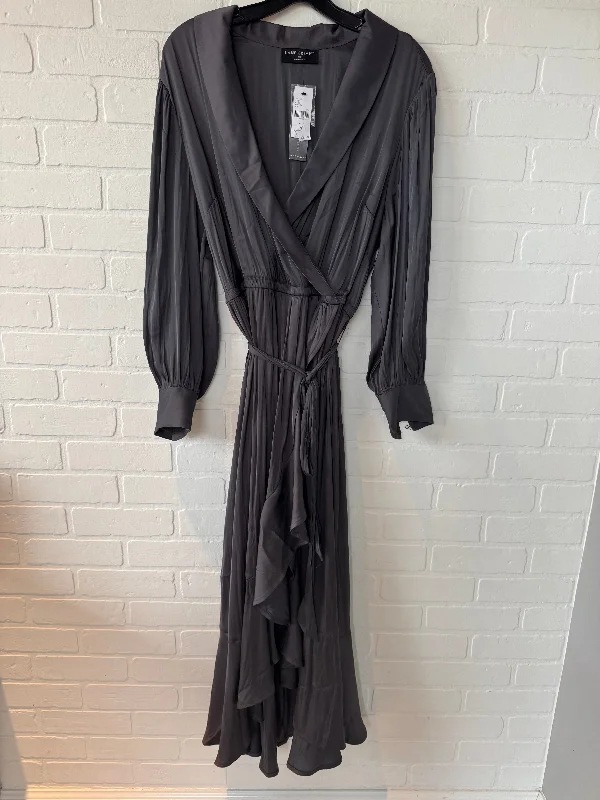 Time-Limited Offer Dress Party Long By Lane Bryant In Grey, Size: 2x