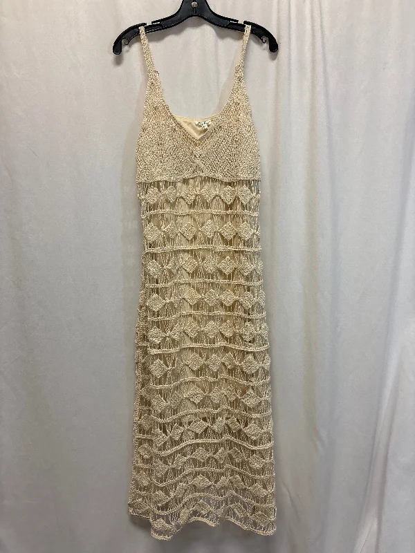 Mega Sale Dress Casual Maxi By Clothes Mentor In Beige, Size: 1x