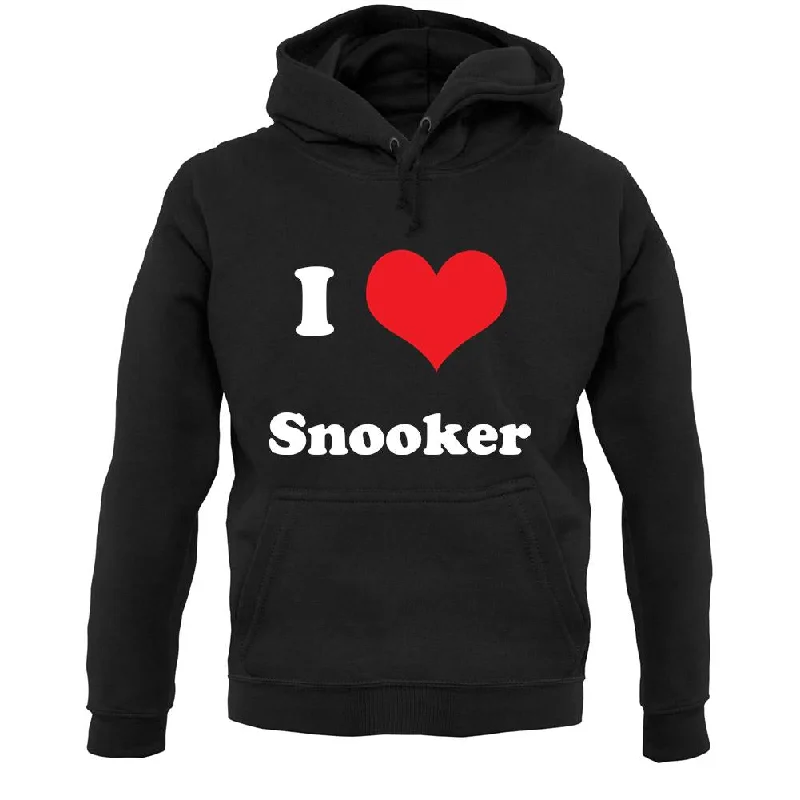 Savings Galore I Love Snooker Unisex Hoodie