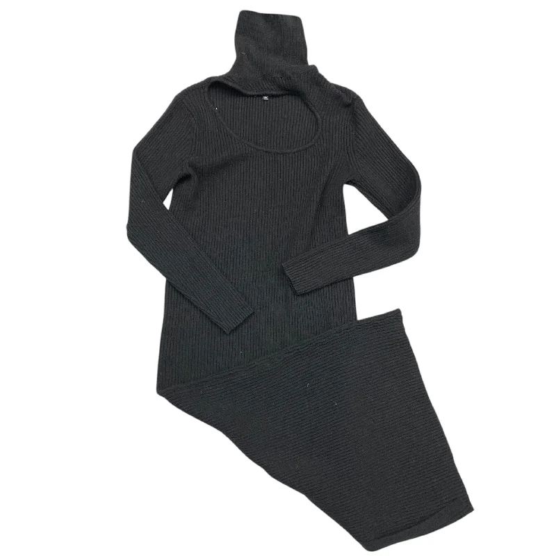 Can't Miss Dress Casual Maxi By Eloquii In Black, Size: 3x