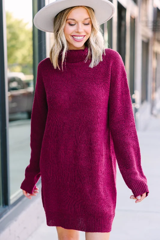 Limited Stock What Goes Around Lave Red Sweater Dress