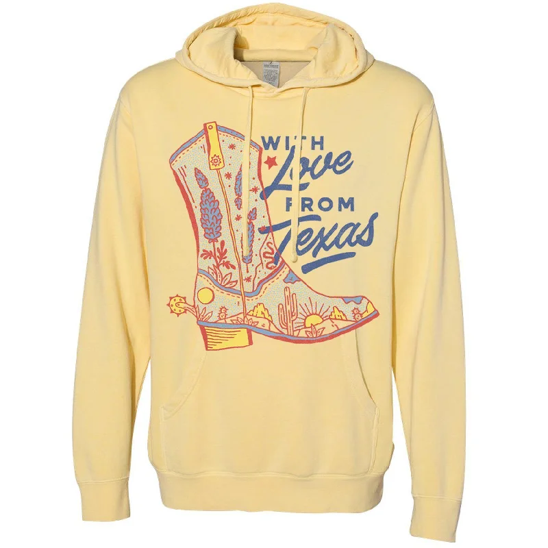 Deep Discounts With Love Texas Pullover Hoodie