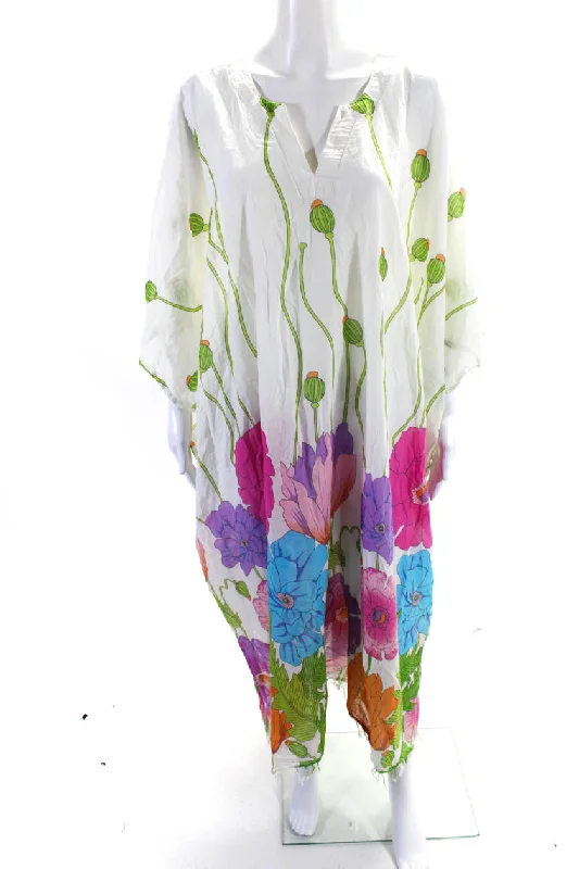Super Sale Mille Resort & Travel Womens Floral Print Dress Multi Colored