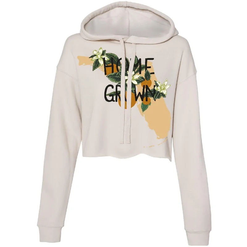 Bonus Savings Home Grown Florida Cropped Hoodie