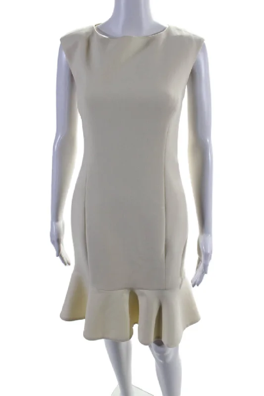 Weekend Flash Sale Ralph Lauren Black Label Womens Back Zip Scoop Neck Shift Dress White Weekend Flash Sale Ralph Lauren Black Label Womens Back Zip Scoop Neck Shift Dress White