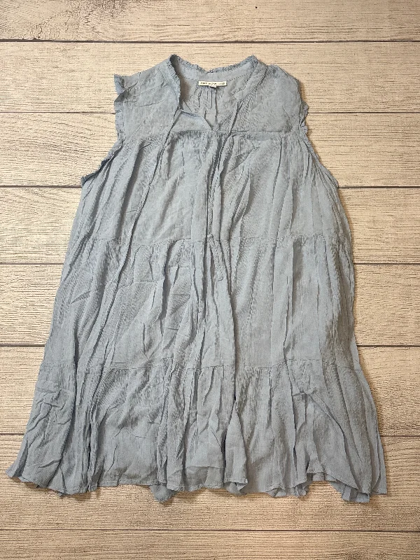 Limited Availability Dress Casual Short By And Now This In Blue, Size: 2x
