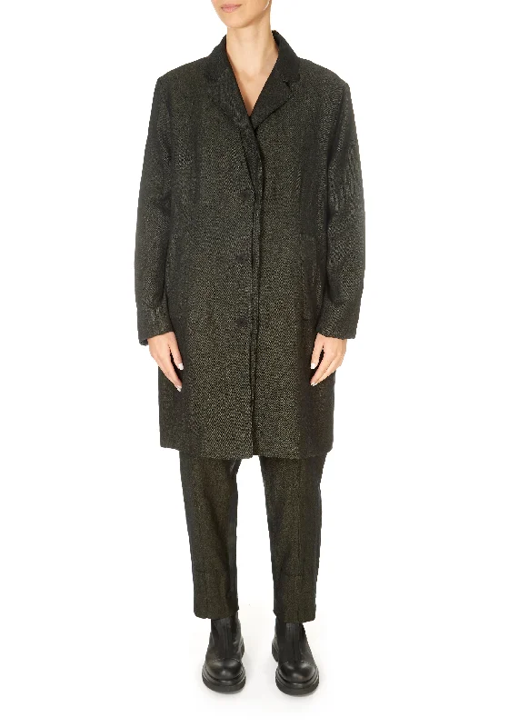Year-End Sale 'Teno' Long Wool Jacket