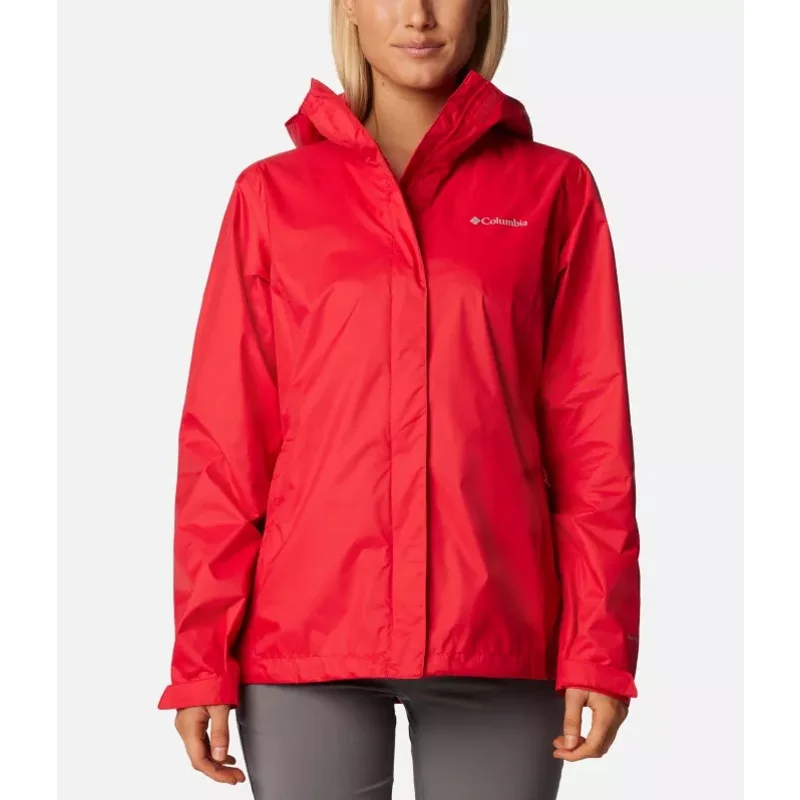 Early Access COLUMBIA Women’s Arcadia™ II Jacket Size XL Red Lilly Packable Lightweight