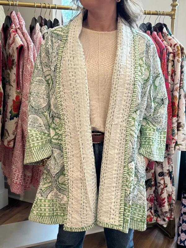 Limited Time James Blanket Jacket (Green)