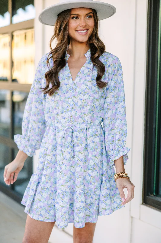 Bargain Prices Better Get Going Blue Floral Dress