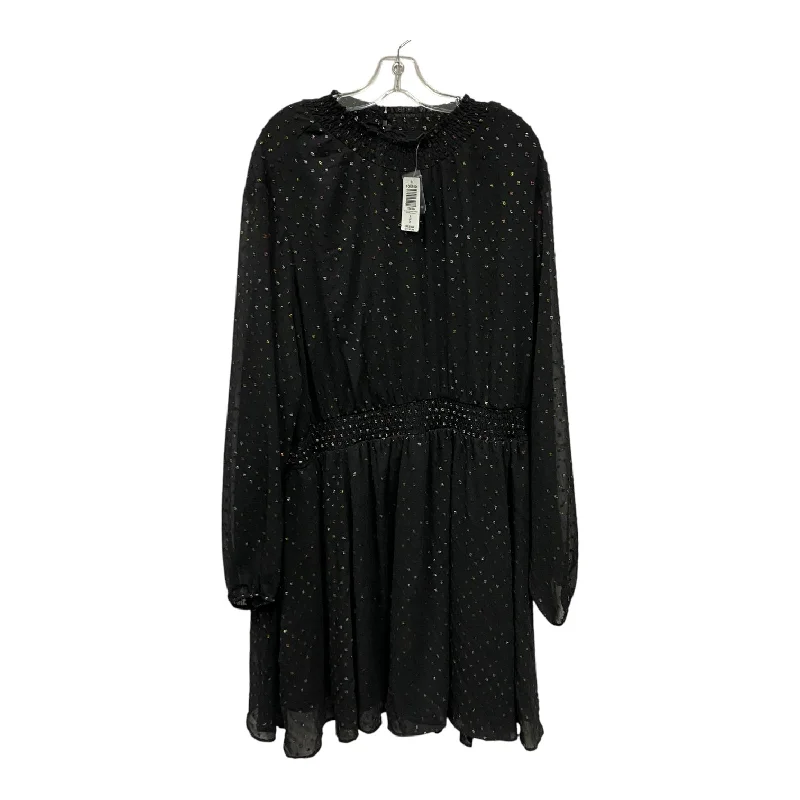 Limited Stock Dress Casual Short By Torrid In Black, Size:4X