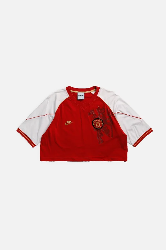 Special Savings Rework Crop Manchester Soccer Tee - M