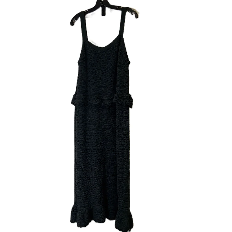 While Supplies Last Dress Casual Maxi By Sofia By Sofia Vergara In Black, Size: 2x