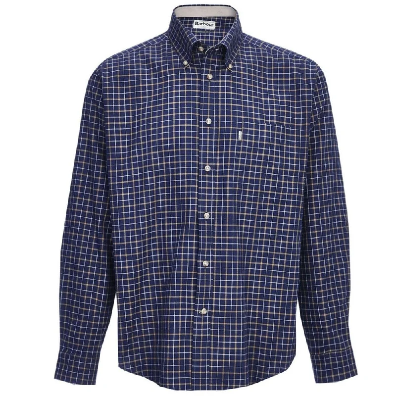 Year-End Sale Bank Shirt - Navy