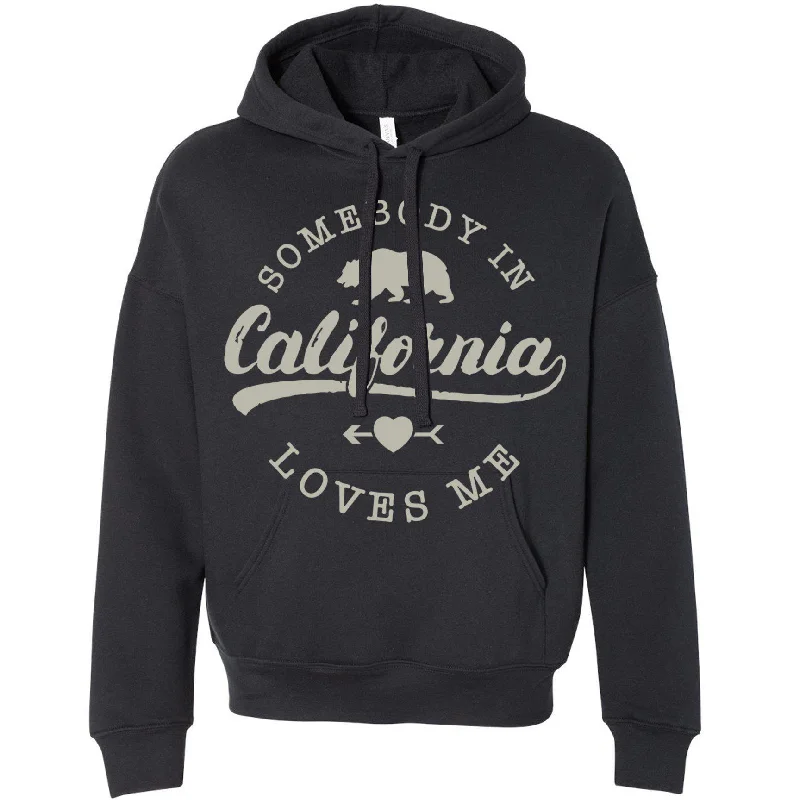 One-DAY Sale Somebody Loves Me In California Drop Shoulder Hoodie