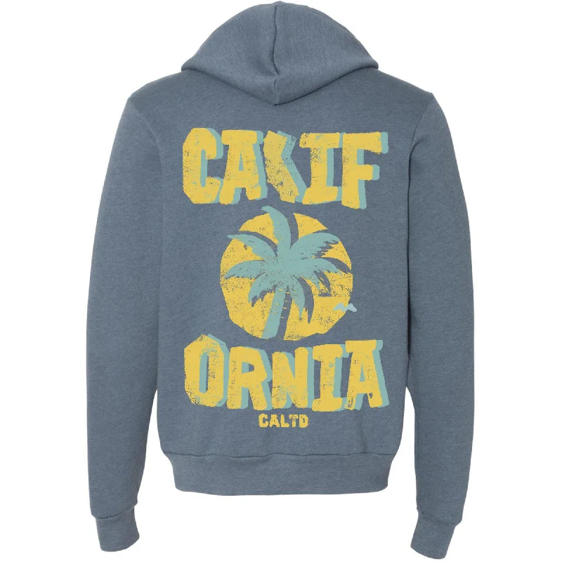 Daily Specials Sunset California Love Zipper Hoodie