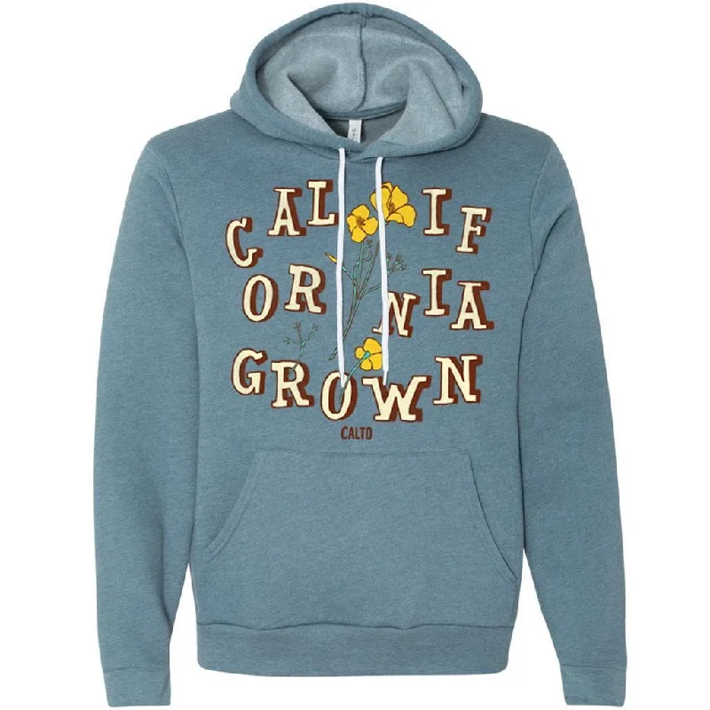 Low Prices California Grown Poppies Pullover Hoodie