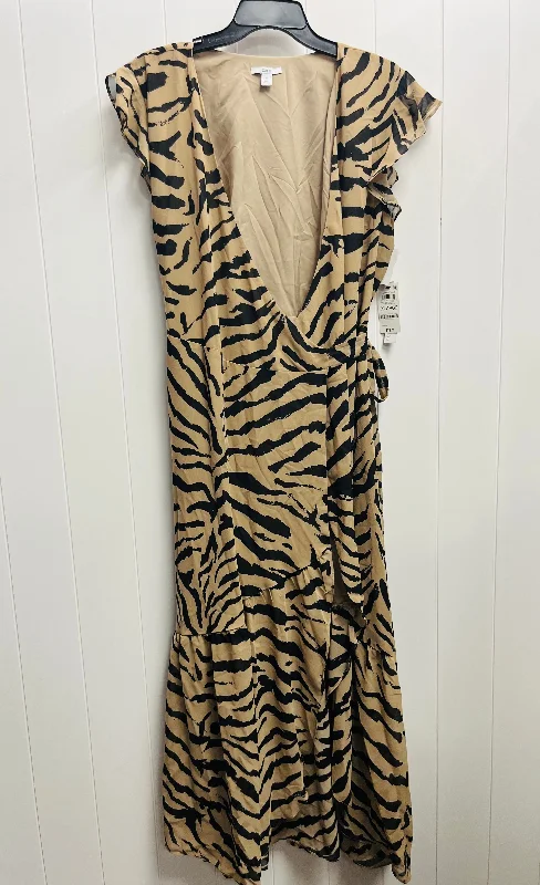 Final Markdown Dress Casual Maxi By Bar Iii In Animal Print, Size: Xl