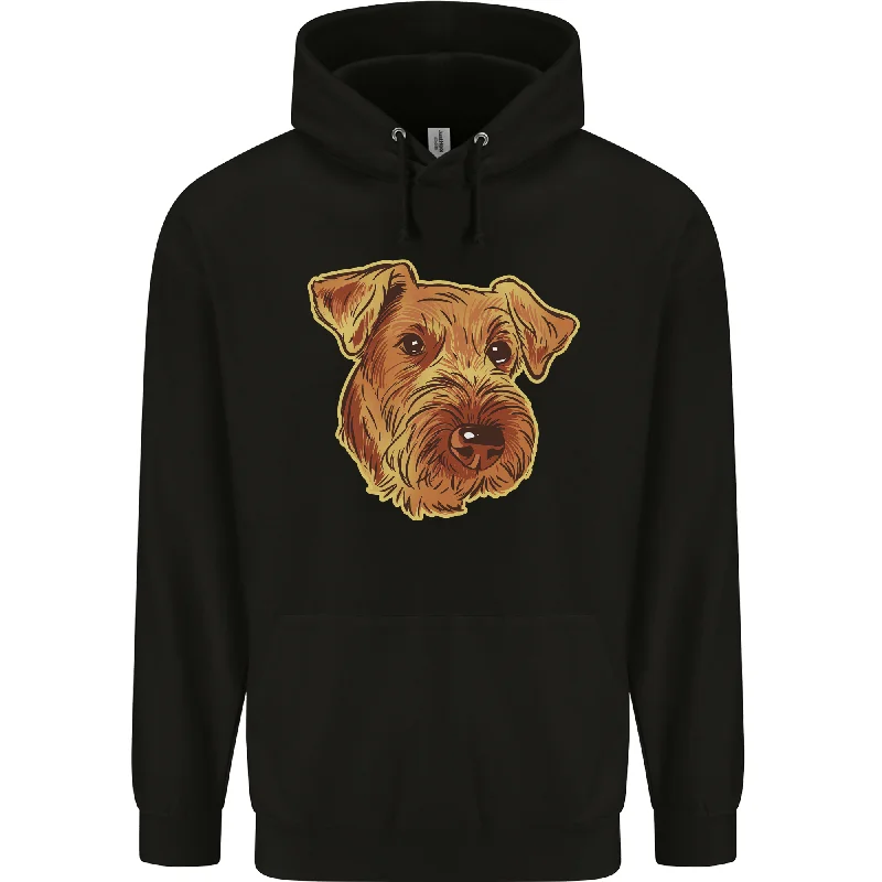 Shop and Save An Airedale Terrier Waterside Bingley Dog Mens 80% Cotton Hoodie