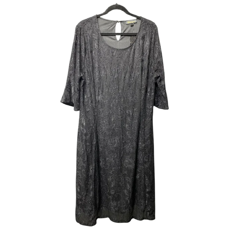 Major Savings Dress Casual Short By Clothes Mentor In Black, Size: 1x