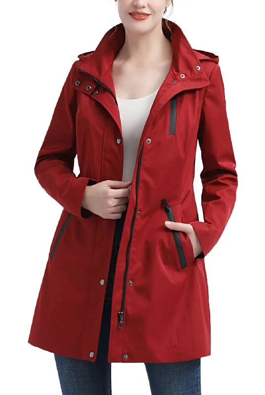 Mega Deal Kimi + Kai Women's "Molly" Waterproof Hooded Anorak Jacket