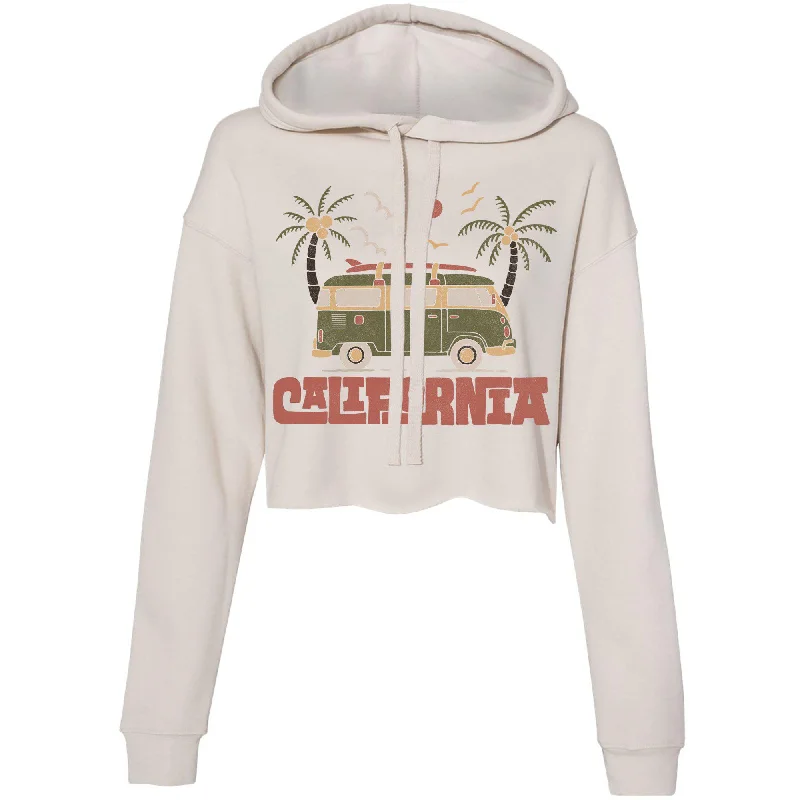 Today's Special Cali Van Cropped Hoodie