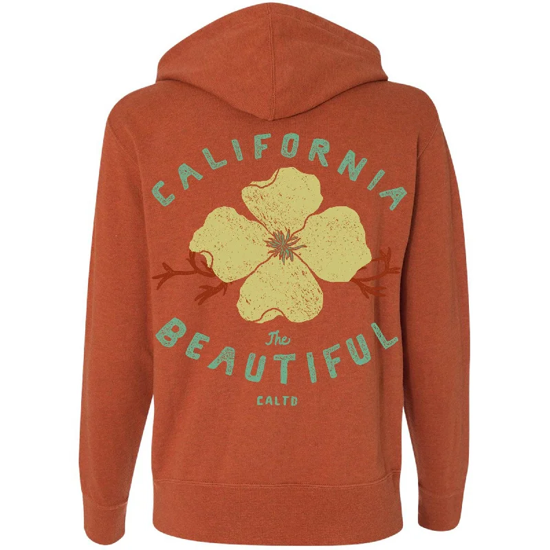 Sale Event Cali Beautiful Zipper Hoodie