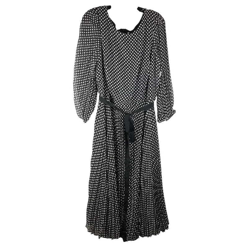 Exclusive Preview Dress Party Midi By Clothes Mentor In Polkadot Pattern, Size: 1x