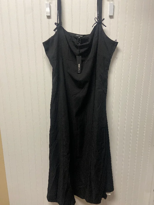 Bargain Prices Dress Party Long By Fashion Nova In Black, Size: 3x