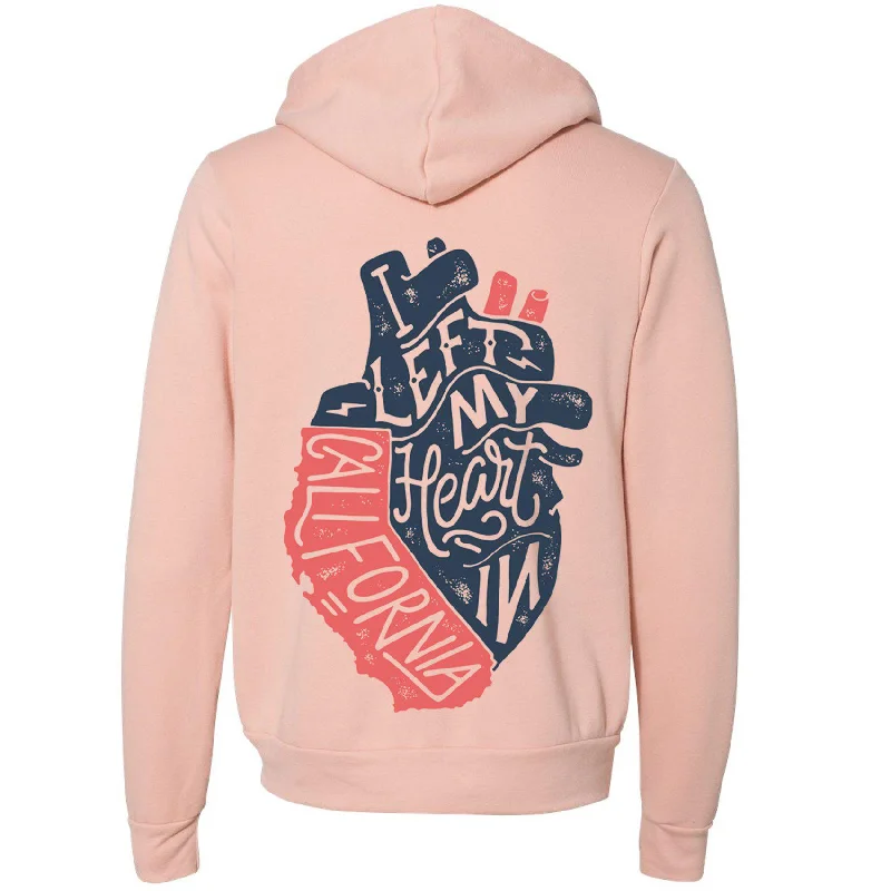 Don't Miss I Left My Heart In California Zipper Hoodie