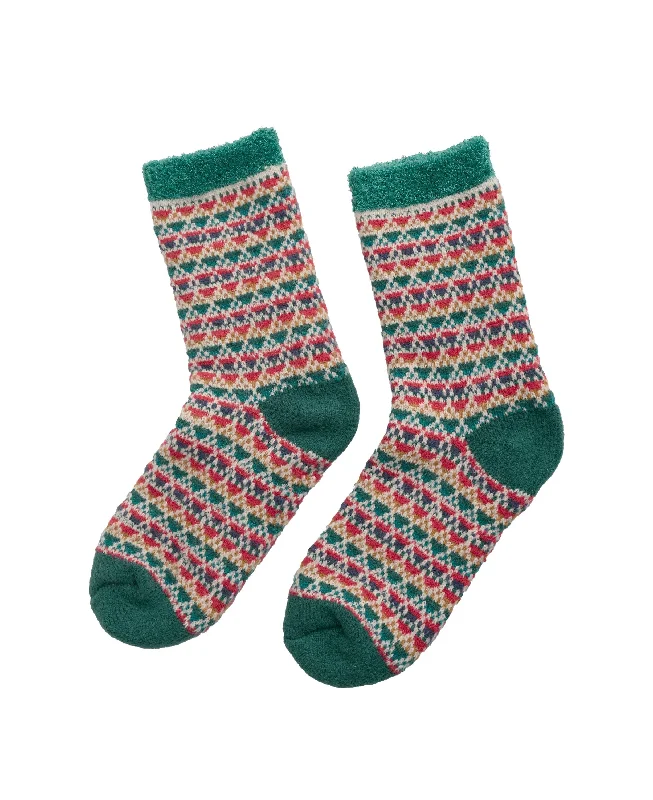 Special Savings Cabin Socks - Hemmick Dark Jade