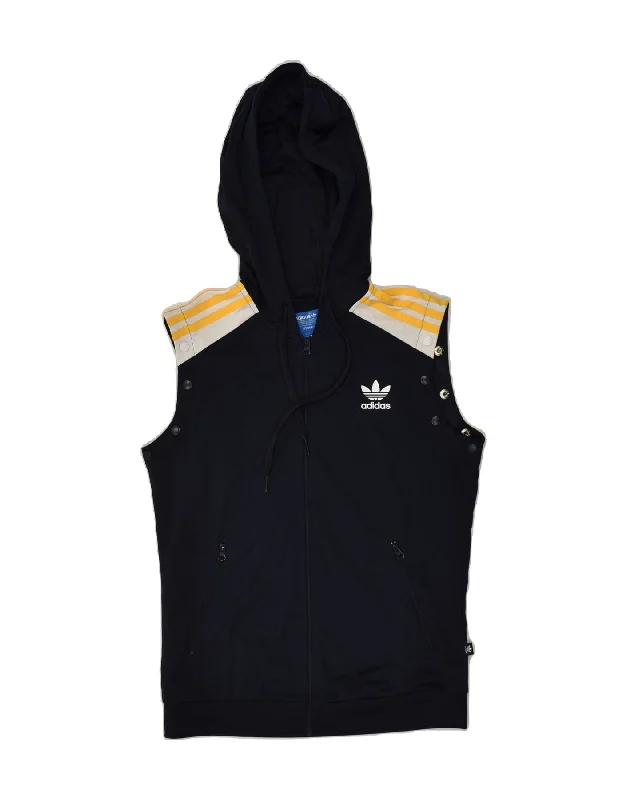 Special Promotion ADIDAS Womens Graphic Zip Hoodie Sweater UK 10 Small Navy Blue Polyester Special Promotion ADIDAS Womens Graphic Zip Hoodie Sweater UK 10 Small Navy Blue Polyester
