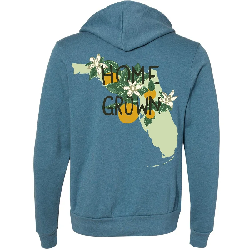 Online Only Home Grown Florida Zipper Hoodie
