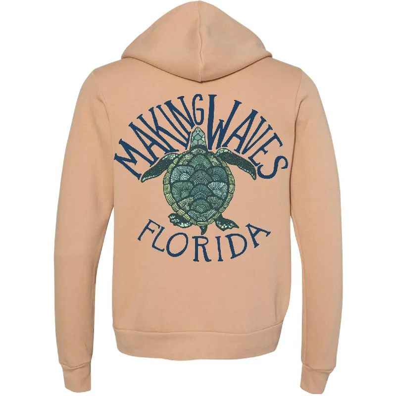 Weekend Flash Sale Sea Turtle Florida Zipper Hoodie