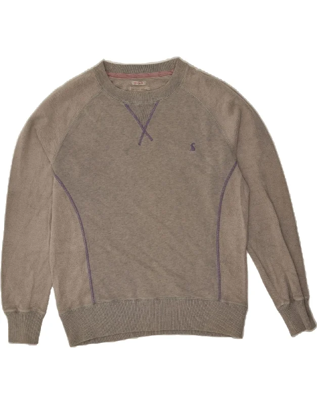 Markdowns JOULES Womens Sweatshirt Jumper UK 16 Large Grey Cotton