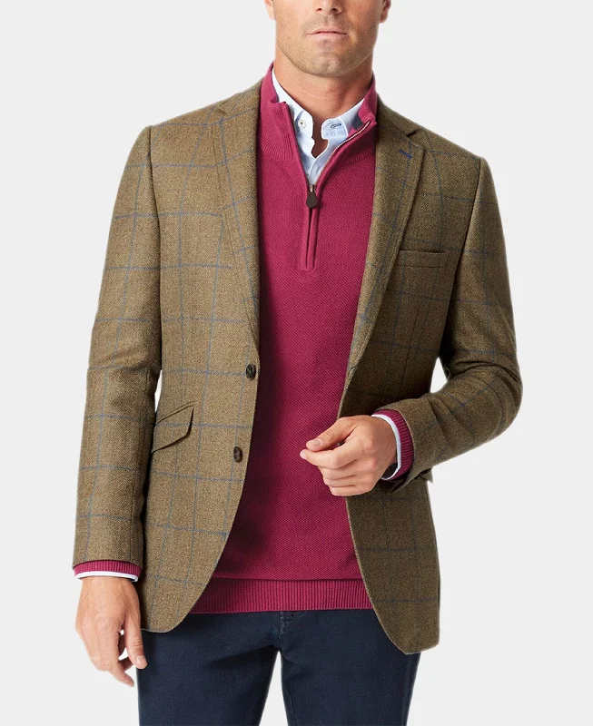 Extra Discounts Breedon Wool Tailored Jacket - Fern Check