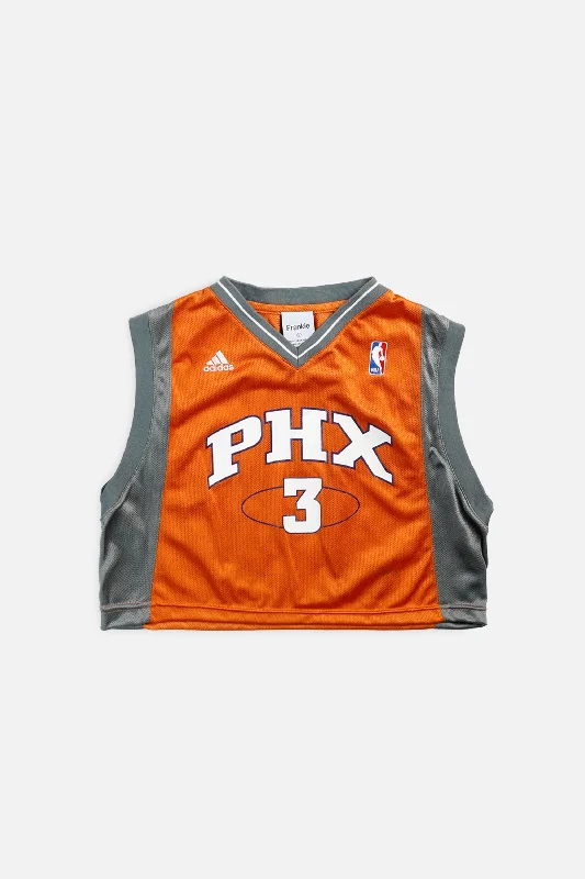 Blowout Deals Rework Phoenix Suns NBA Crop Jersey - M