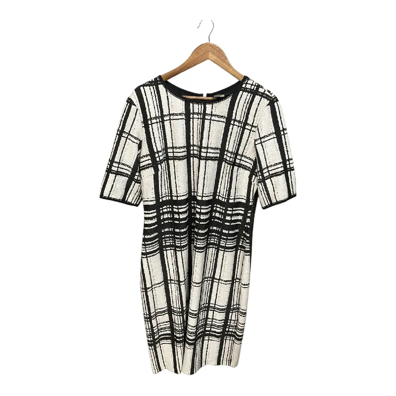 Limited Availability Dress Work By Taylor In Black & Cream, Size: 1x