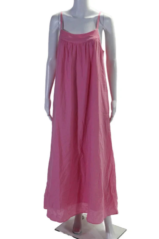 Price Drop Xirena Womens Rose Cotton Square Neck Sleeveless Cami Poplin Dress