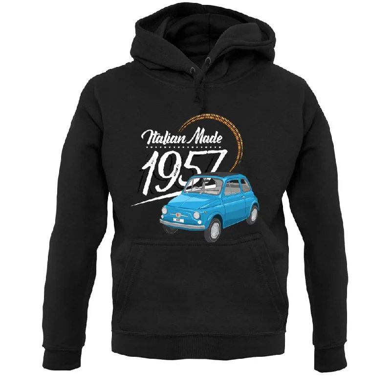 Closeout Italian Made 1957 - Fiat Unisex Hoodie