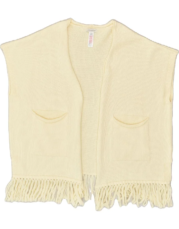 Massive Deals MONSOON Womens Cardigan Sweater One size Off White Acrylic