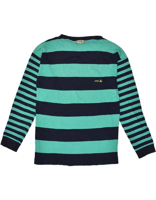 Lowest Prices NAVIGARE Womens Boat Neck Jumper Sweater UK 18 XL Navy Blue Striped Cotton Lowest Prices NAVIGARE Womens Boat Neck Jumper Sweater UK 18 XL Navy Blue Striped Cotton