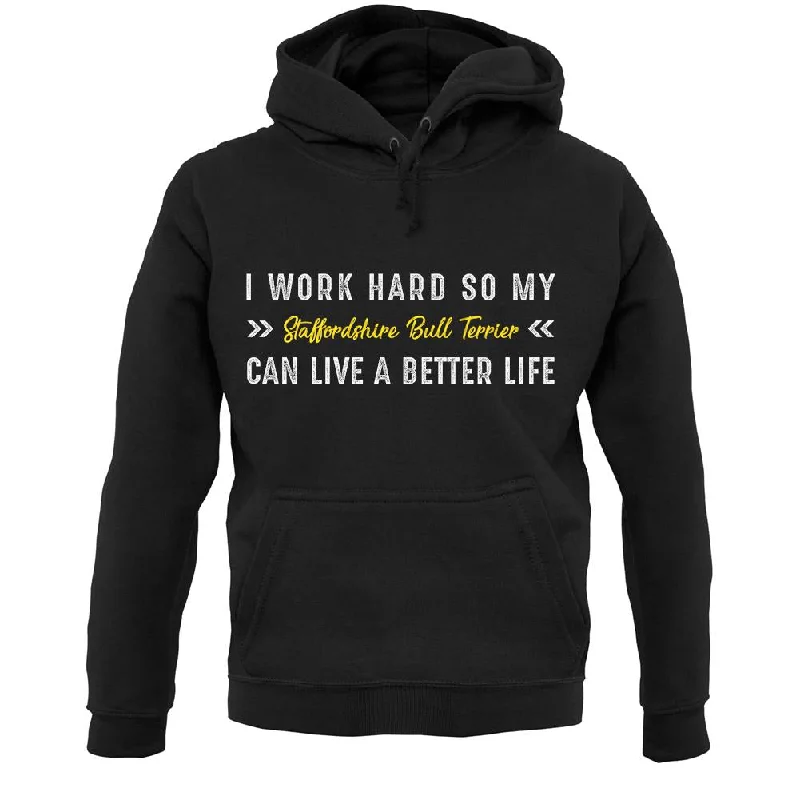 Don't Wait I Work Hard For My St Bernard Unisex Hoodie