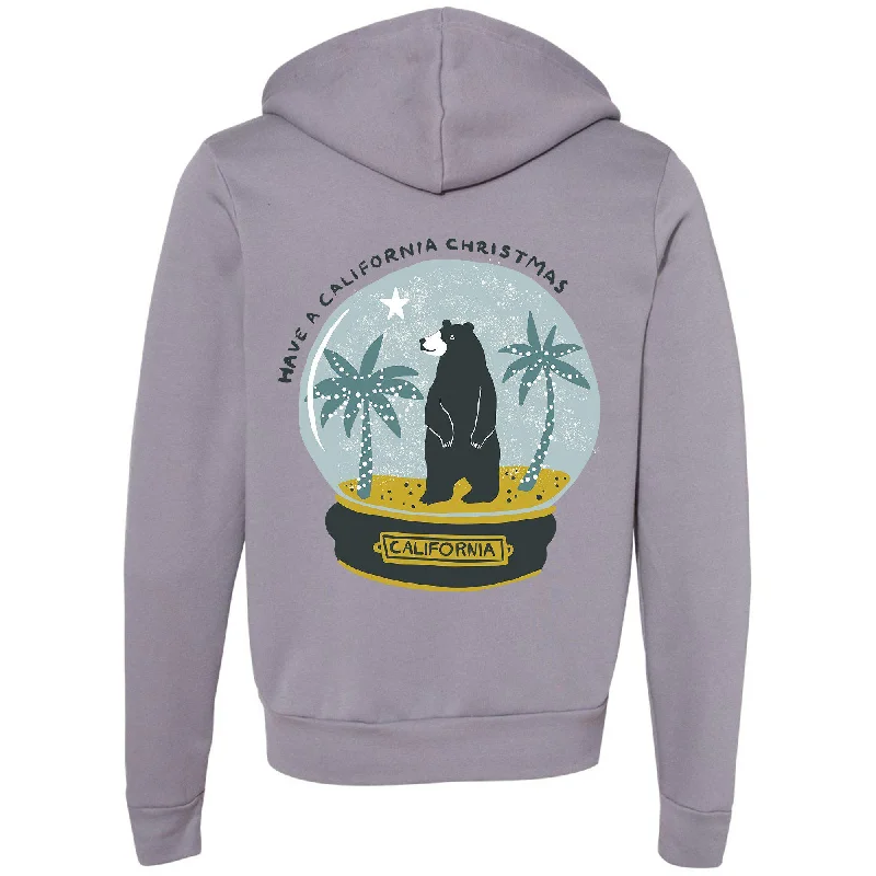Great Bargains Christmas Globe Storm Zipper Hoodie